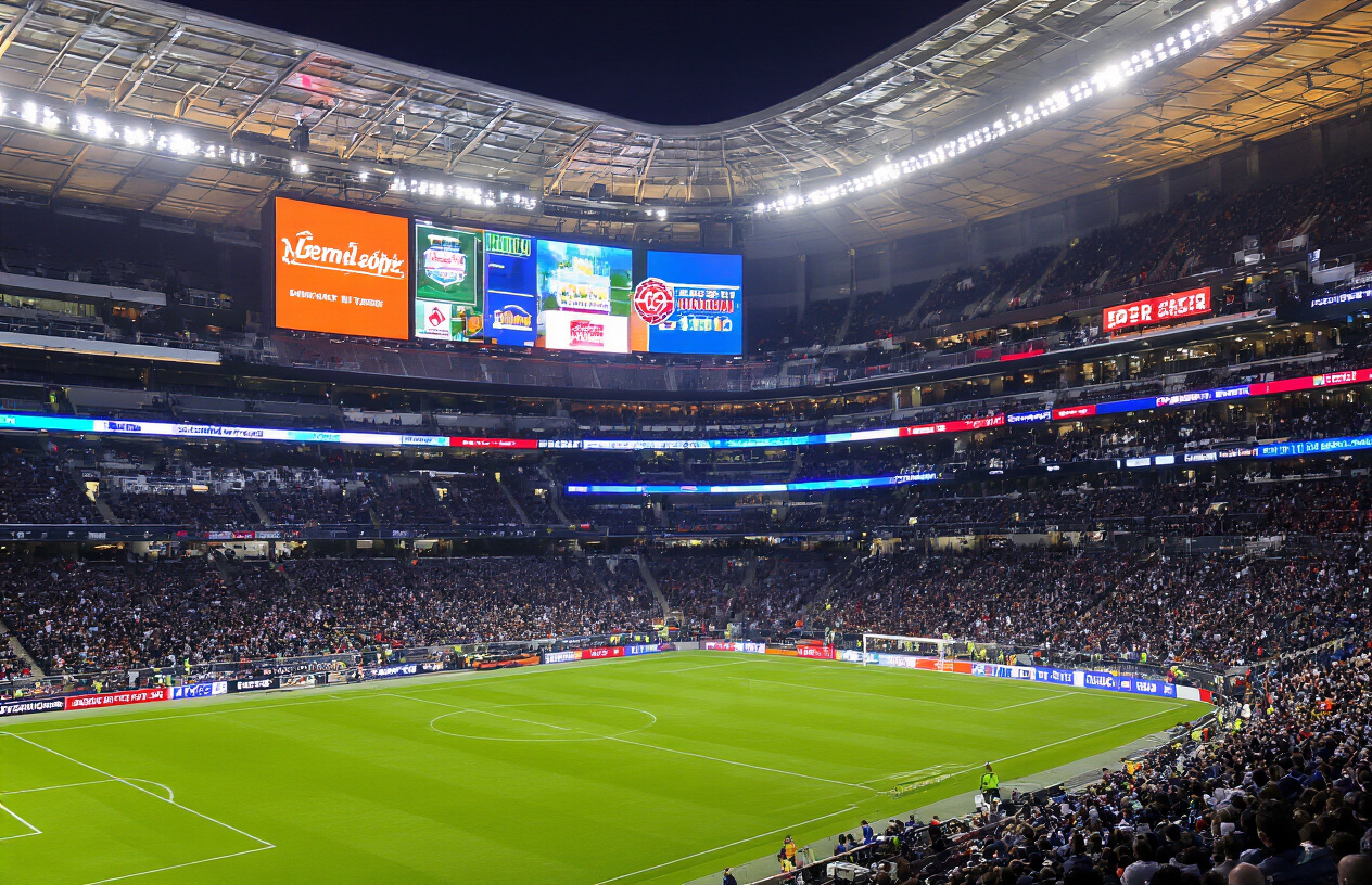 LED-Banden als revolutionäres Werbeinstrument im Sportmarketing